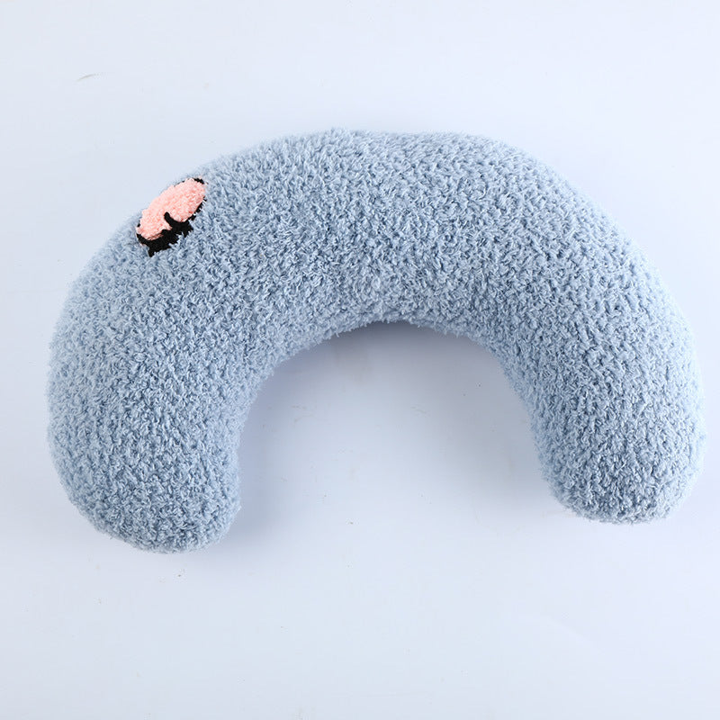 Dog Cat Pillow Protection Cervical Deep Sleep U-shaped Pet Pillow Puppy Cat Pillow Pillow Pet Supplies