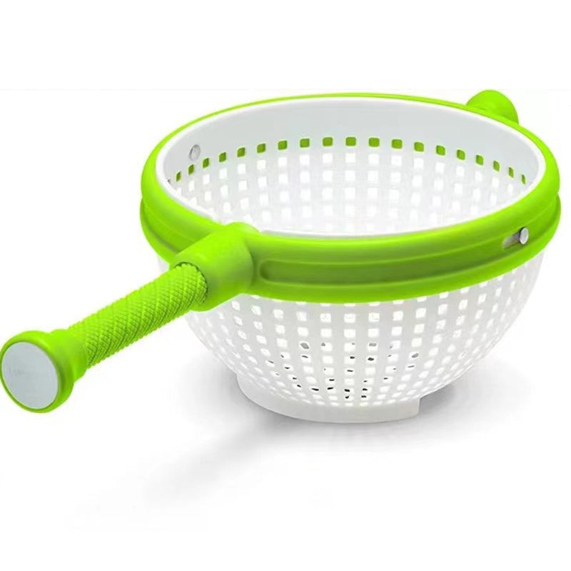 Salad Spinner Salad Rotator Kitchen Vegetable Rotator Vegetable Washing Dehydration Drain Basket