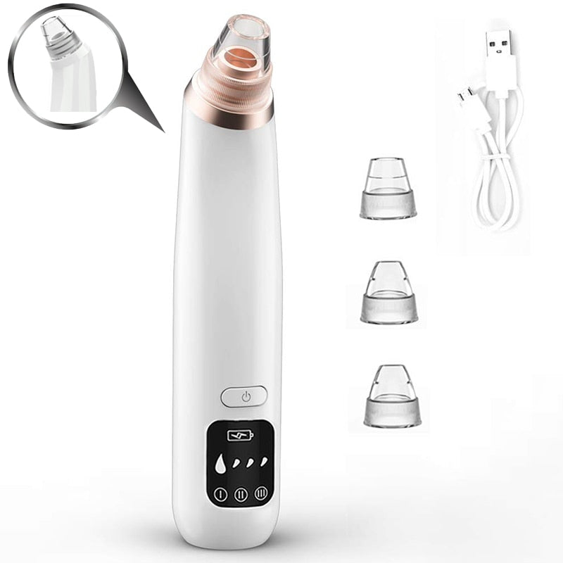 Pore cleaner blackhead remover vacuum Face skin care Black heads Acne Pimple Removal